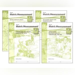 Key to Metric Measurement Workbook Set
